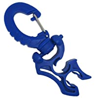 Abrazadera para dos latiguillos con clip - Para buceo